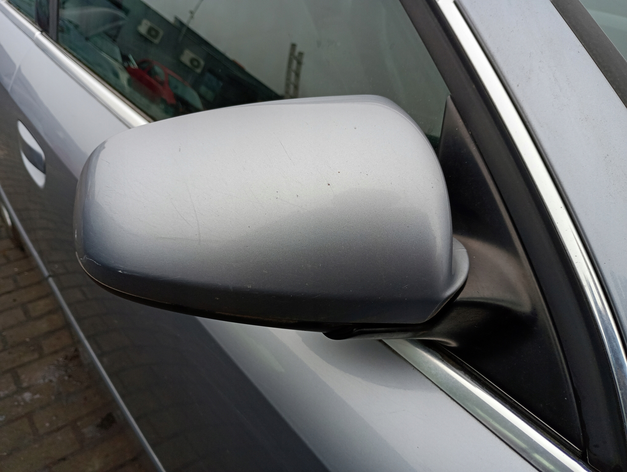 Audi A4 B6 00-06 mirror right electrics szare