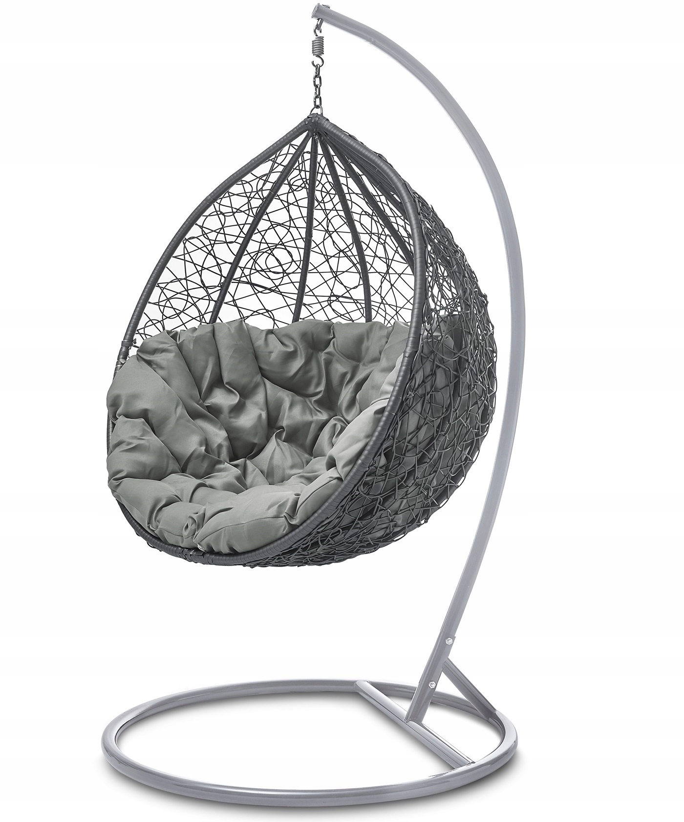 HUŚTAWKA HAMAK FOTEL WISZĄCY OGRODOWY TARAS KOKON Styl nowoczesny