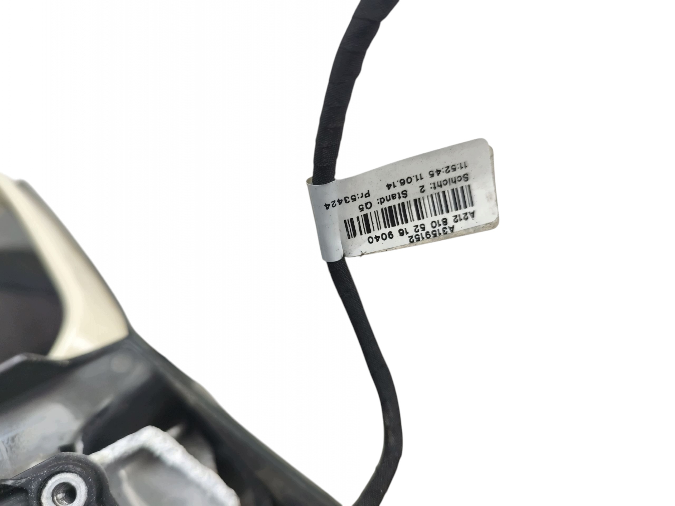 mirror right MERCEDES E W212 LIFT 2012-2016 7 PIN EUROPA code LAKIERU 623
