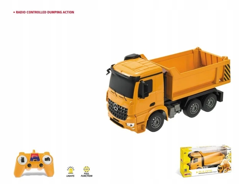 

Wywrotka Mercedes Arcos 1:26 zdalnie sterowany Mon