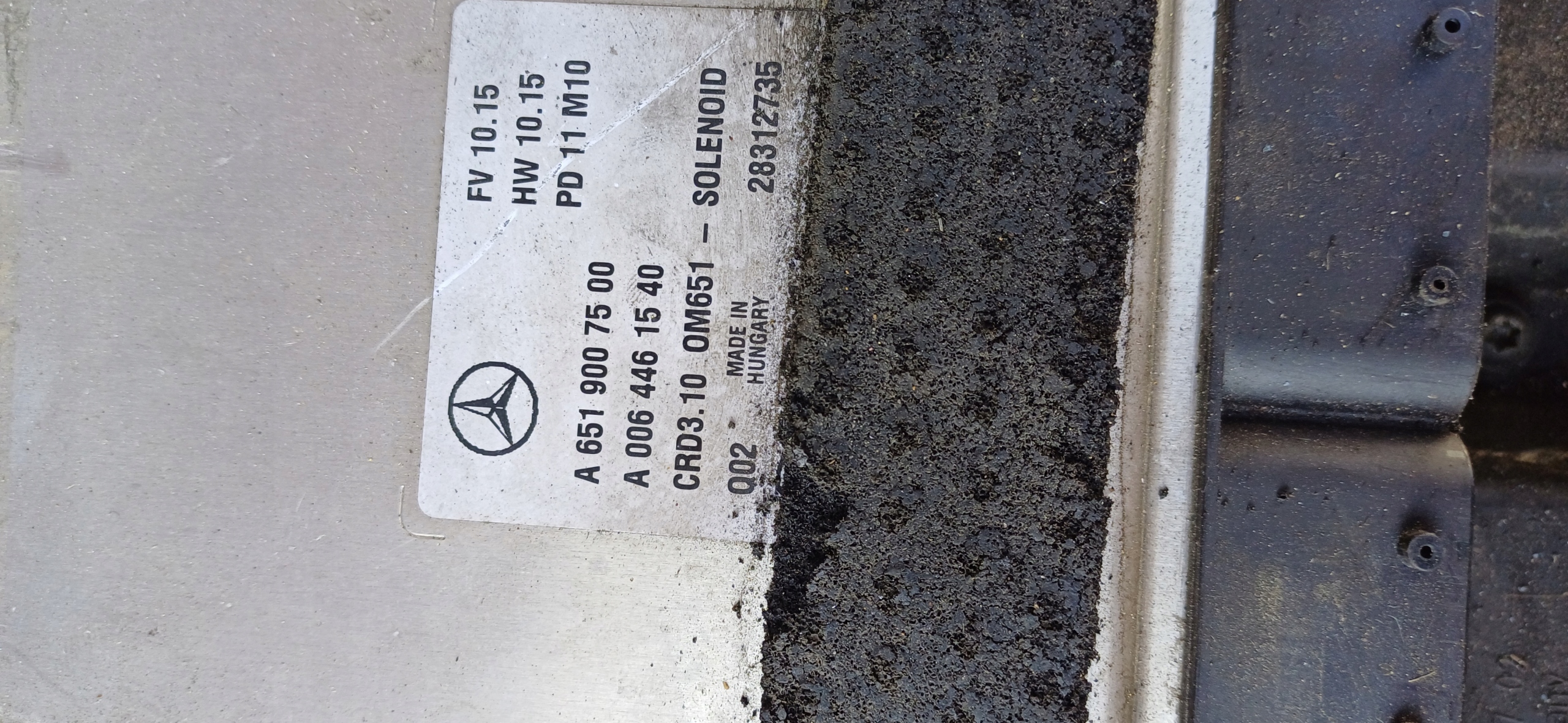 MERCEDES W204 W212 2.2 CDI control unit computer A6519007500