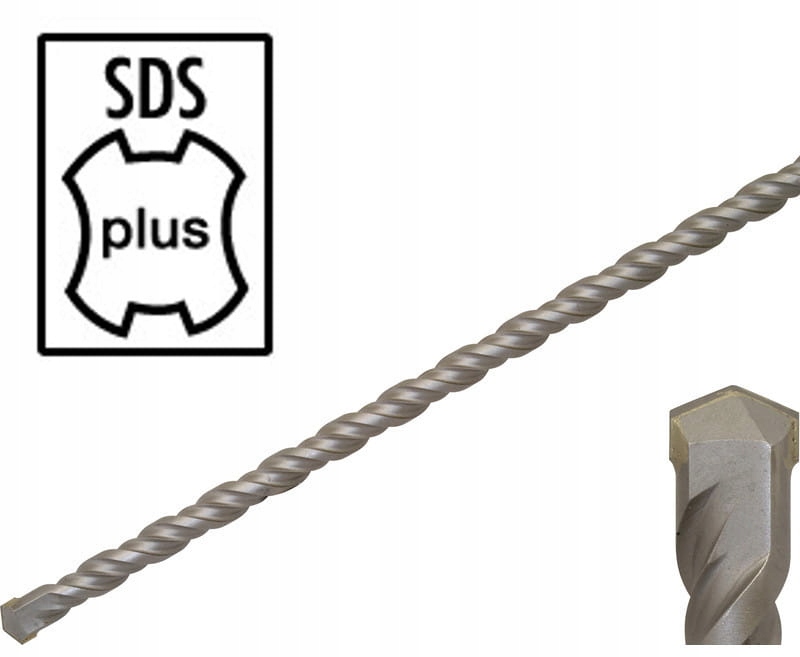 

Wiertło Do Betonu Muru Sds Plus 10 x 600 MM Prof