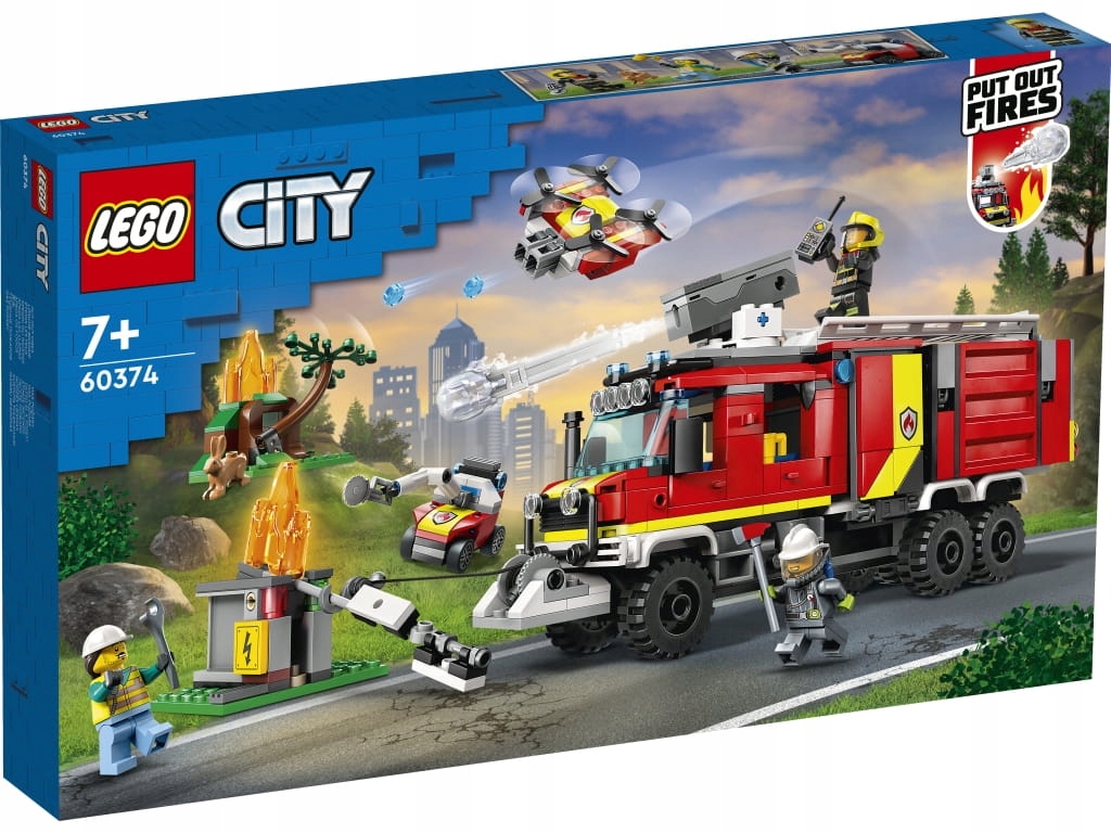 Lego 60374 City Terénní hasičské vozidlo