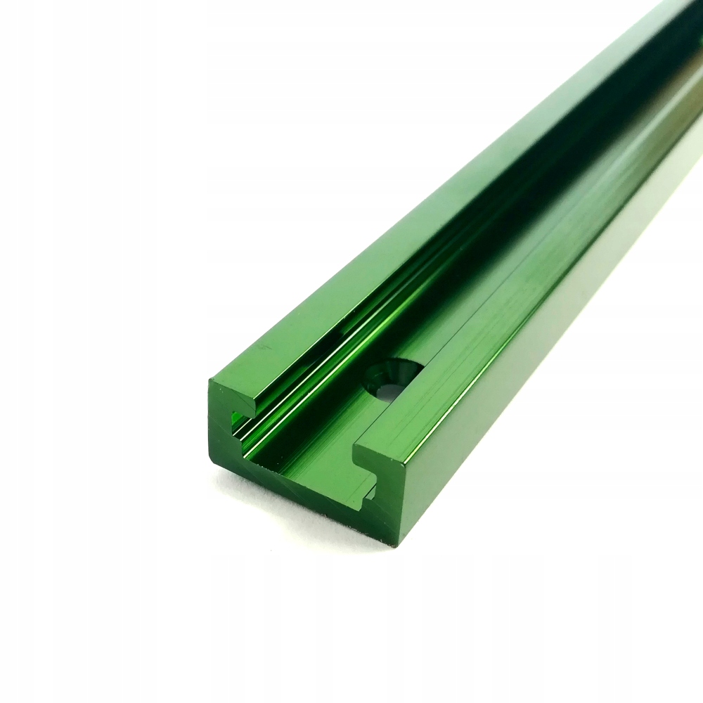 

T-Track Slim 610mm profil aluminiowy T Zielony