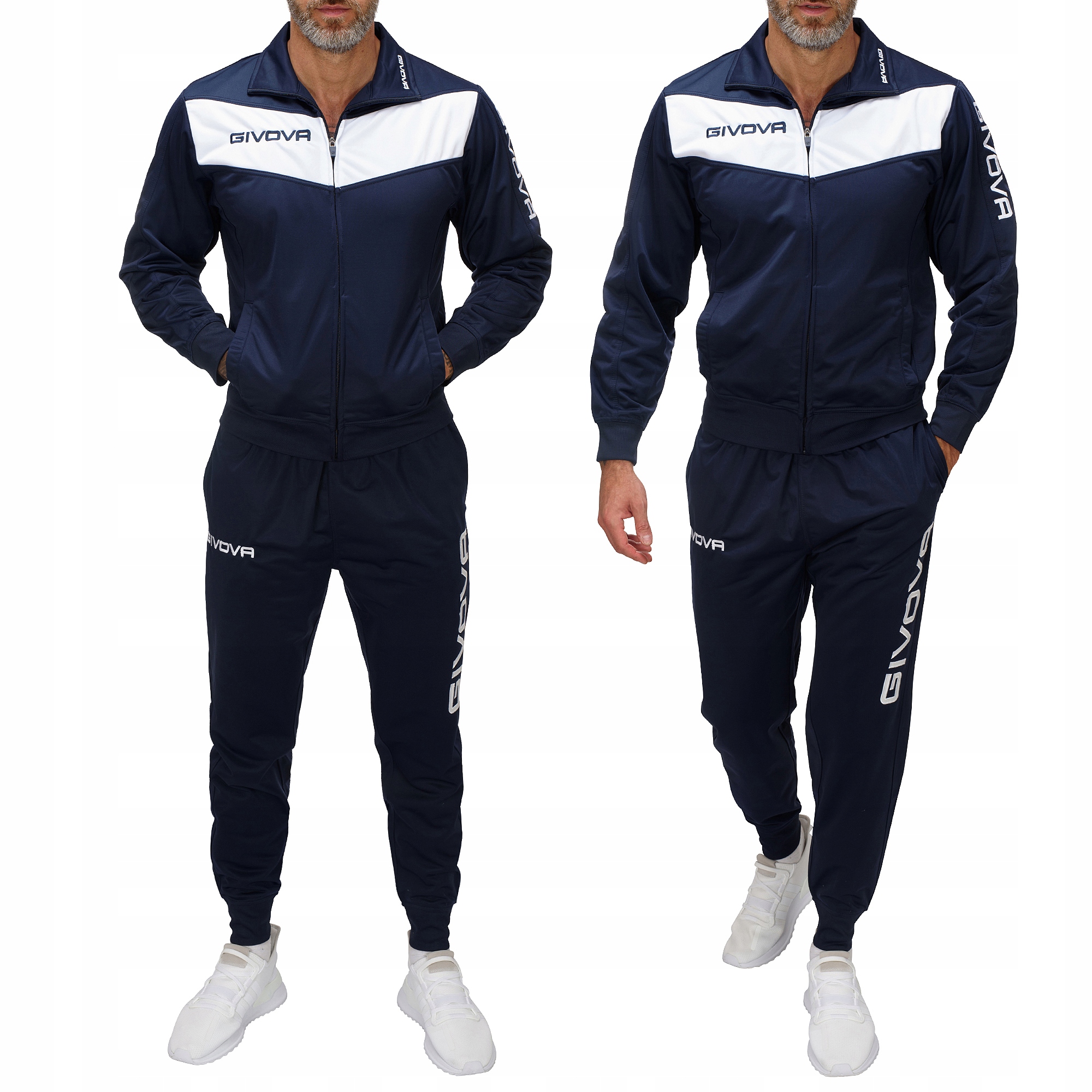 TR018-15 r. S Givova Visa Męski Komplet Dresowy Sportowy Premium