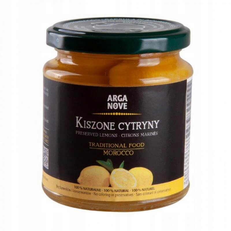 

Cytryny kiszone, Marokańskie naturalne, Arganove