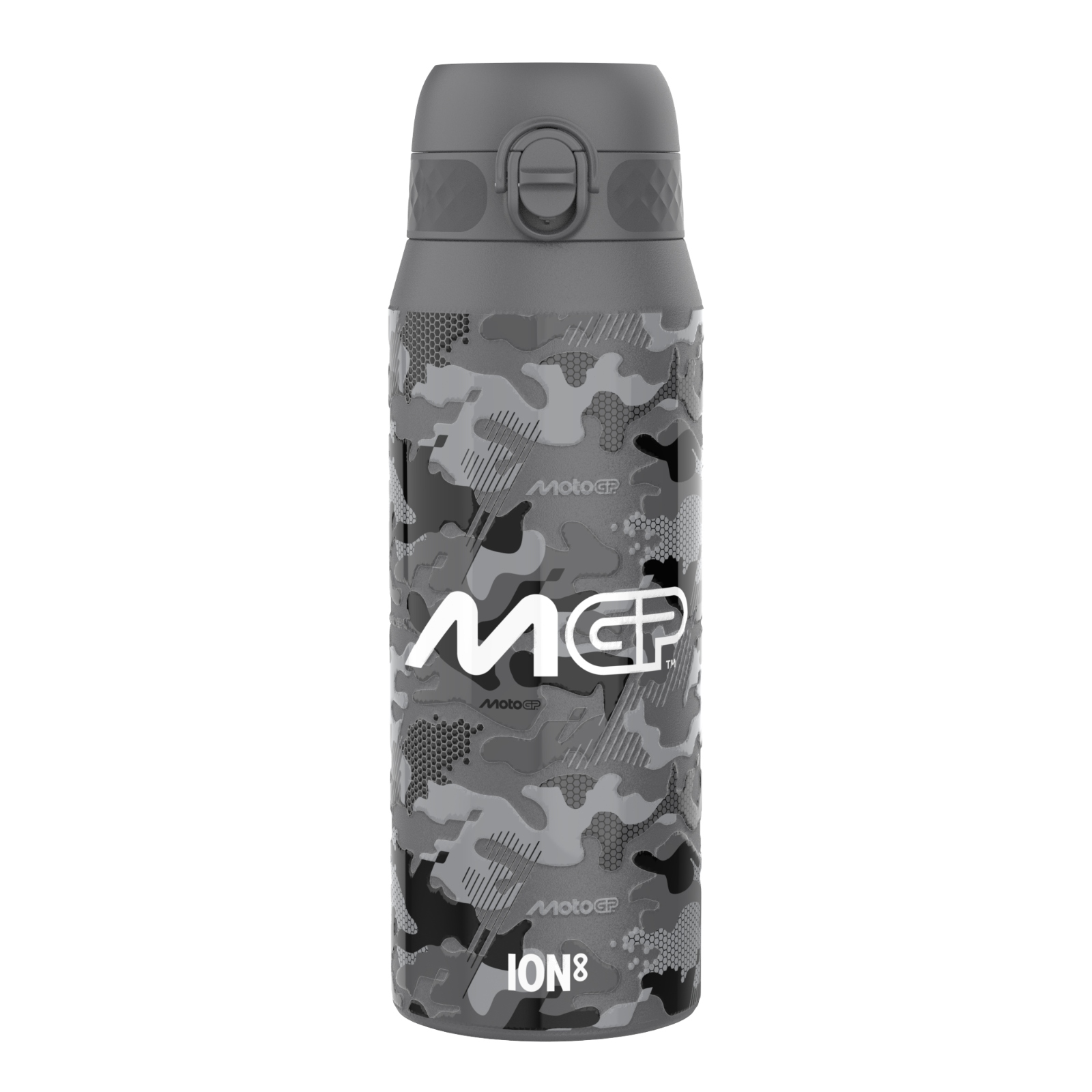 ION8 Bidon termos butelka termiczna 750 ml.Moto Gp moro szary