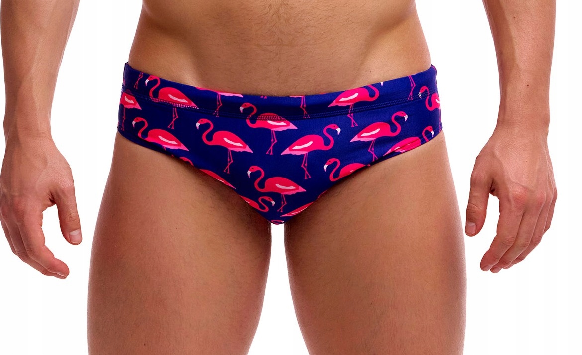 Kąpielówki męskie Funky Trunks Flocked Up slipy S (UK32)