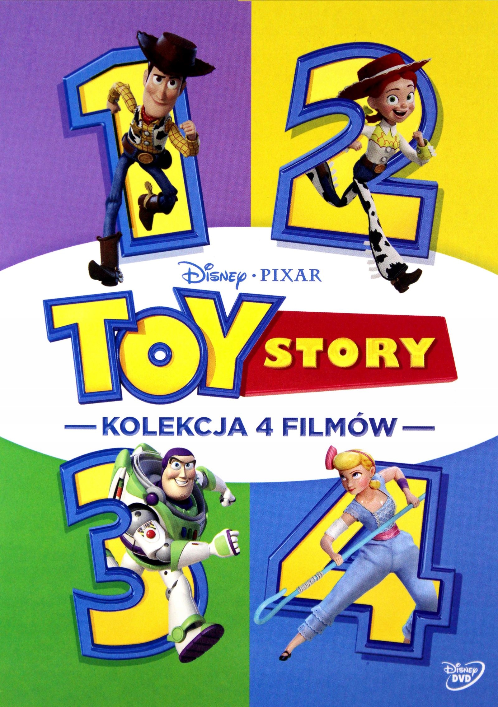 

Toy Story 1-4 Pakiet [4DVD] Dubbing Pl