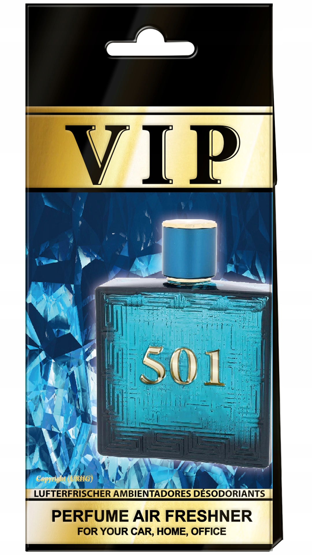

Caribi Vip 501 Zapach do auta Versace Eros