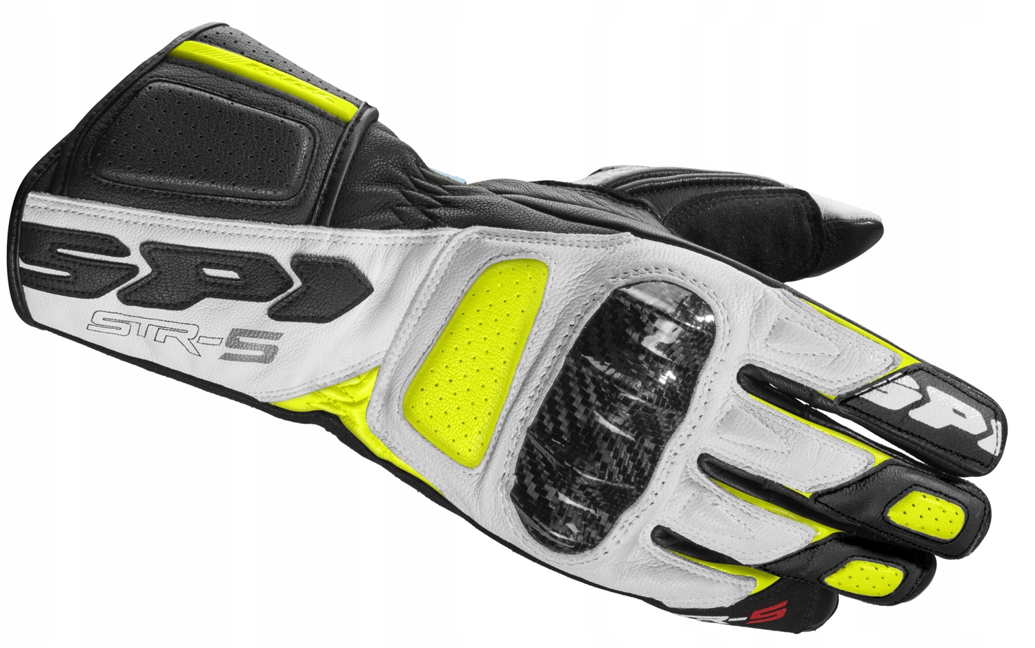Rękawice motocyklowe SPIDI STR-5 A175 Fluo M