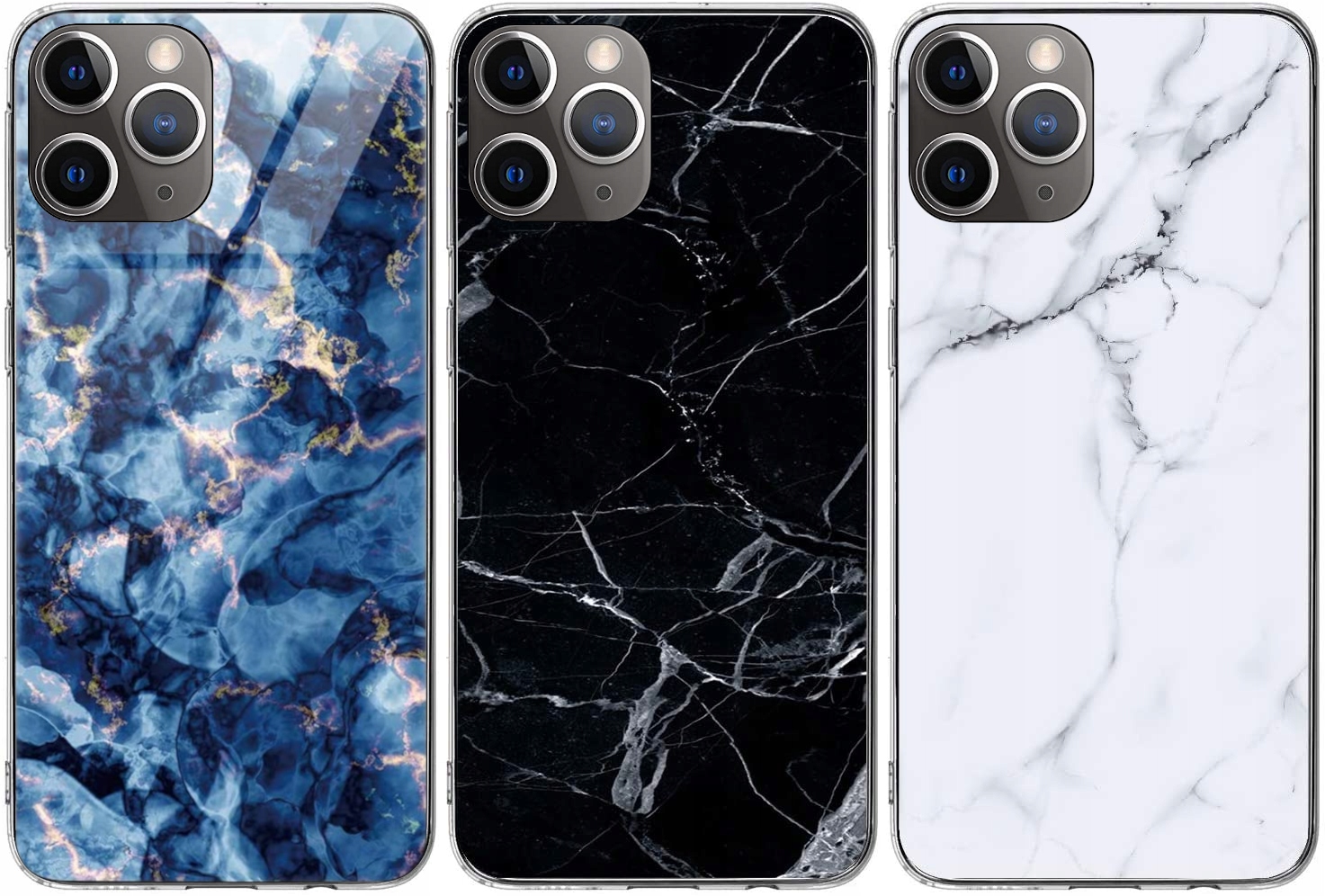 

Etui Matowe Do Iphone 11 Pro Marmur Case + Szkło