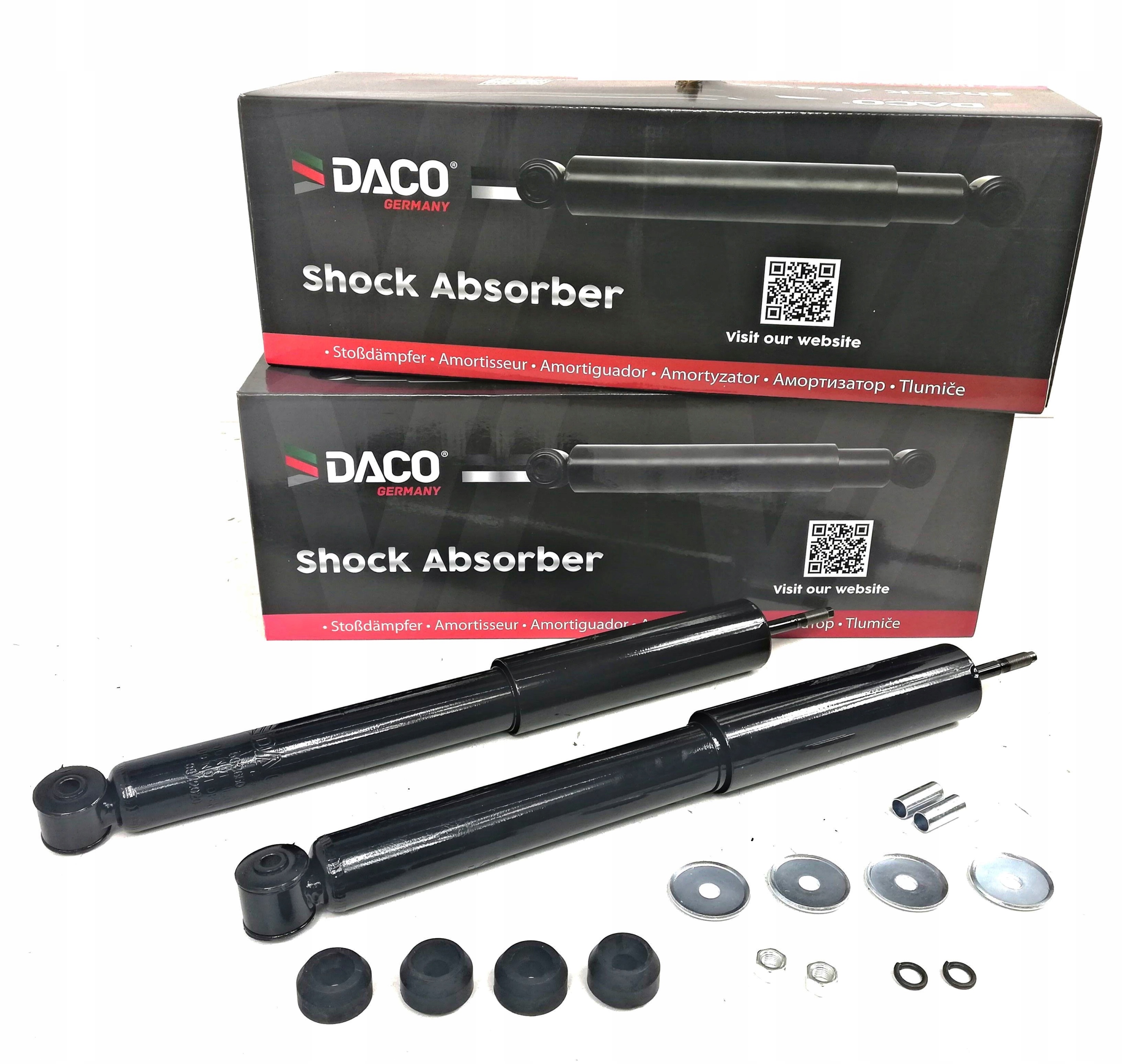 AMORTYZATORY TYLNE TYŁ ZESTAW OPEL CORSA C ! DACO