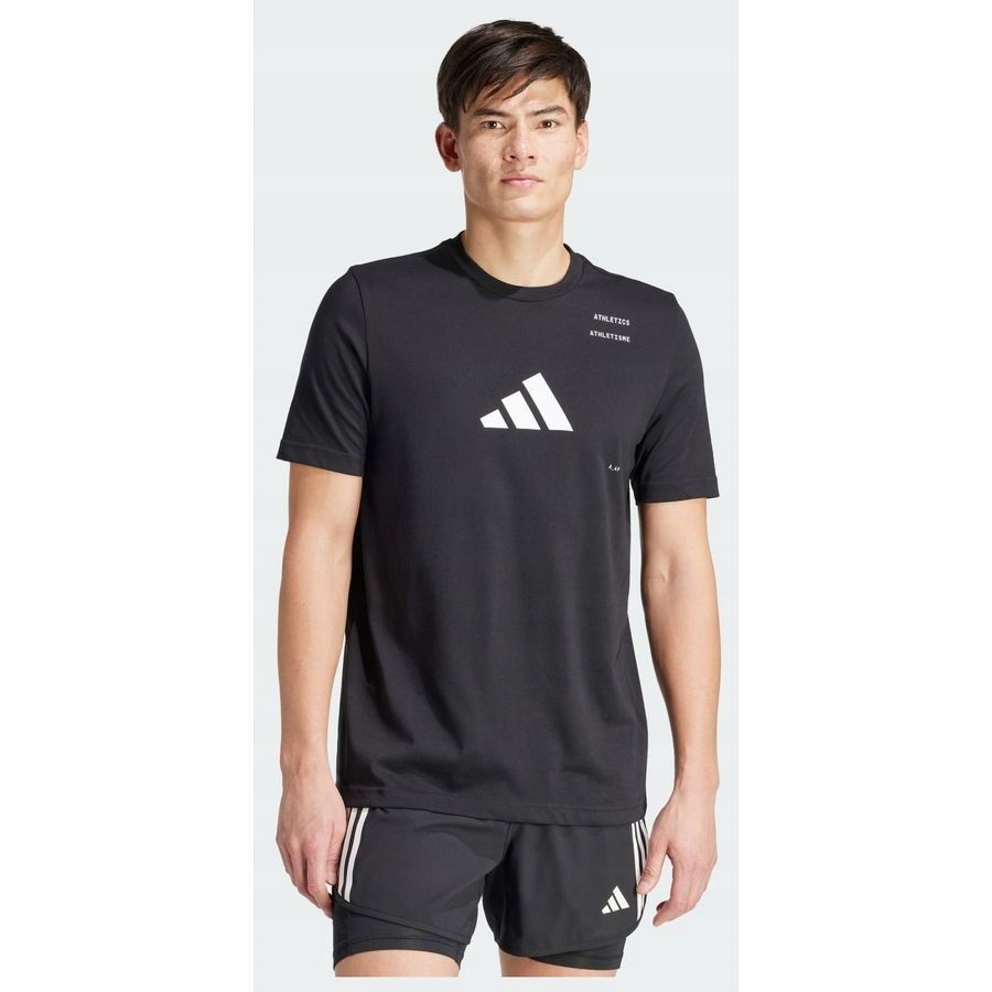 Adidas pánské sportovní tréninkové tričko Athletics IY5062 černé