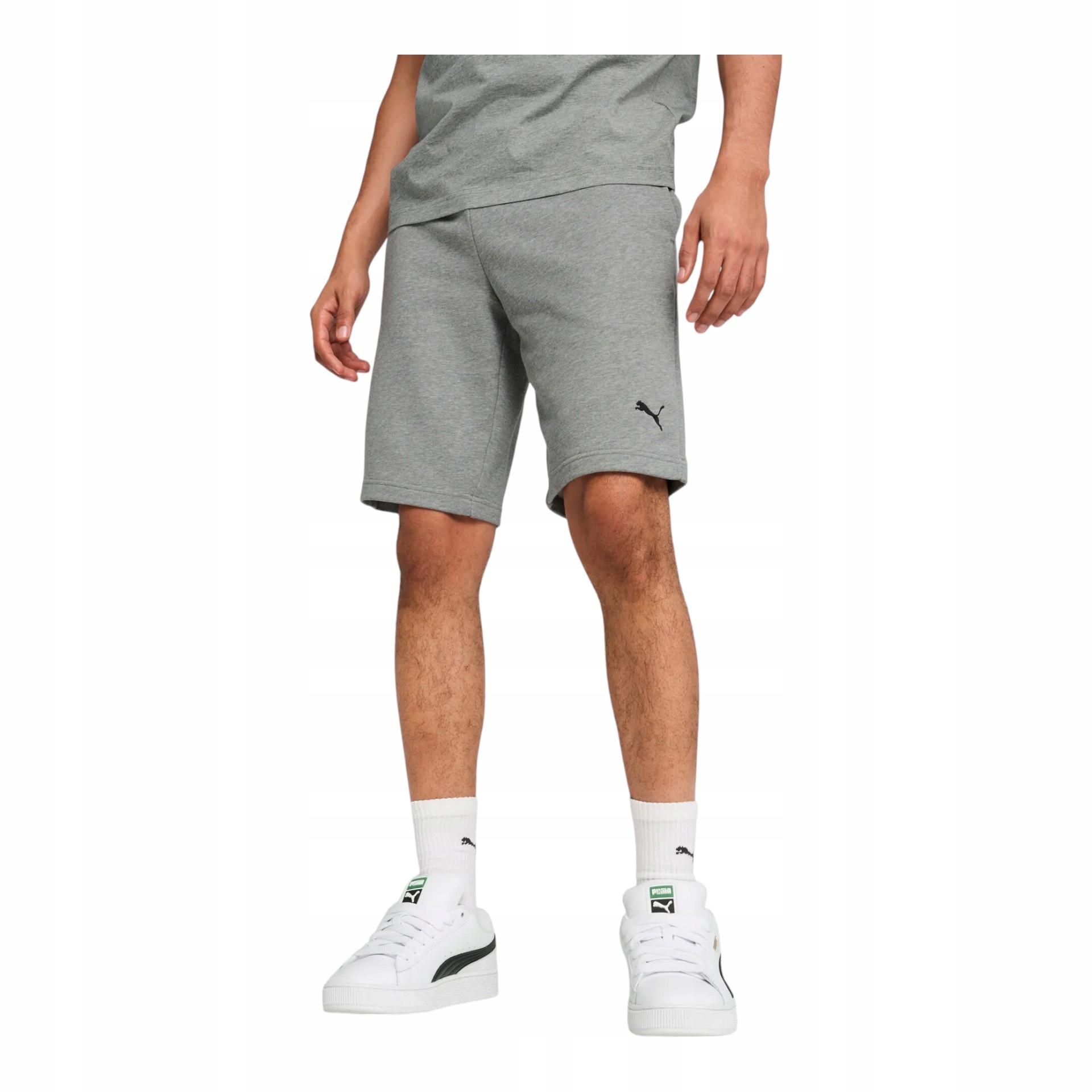 Puma Kraťasy M Ess Shorts Grey