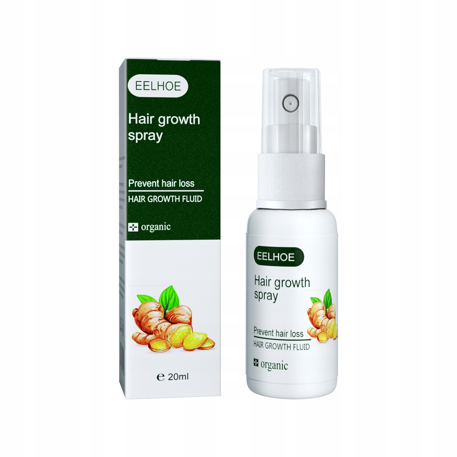 Imbirowy Lakier Do Włosów Odżywczych Włosów