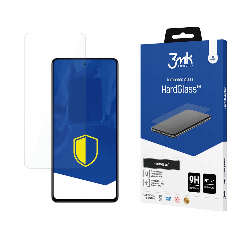 Szkło 9H 3mk HardGlass™ na Redmi Note 12 5G 3mk Protection