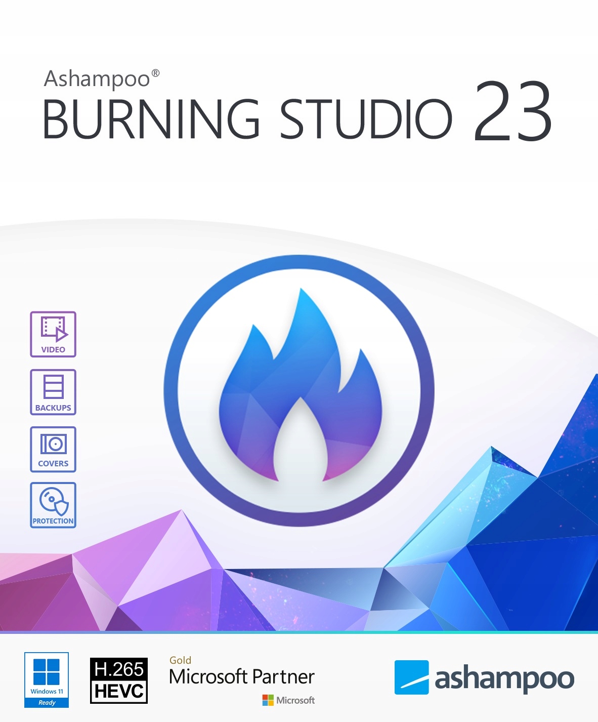 Nahrávání disků Burning Studio 23 Ashampoo