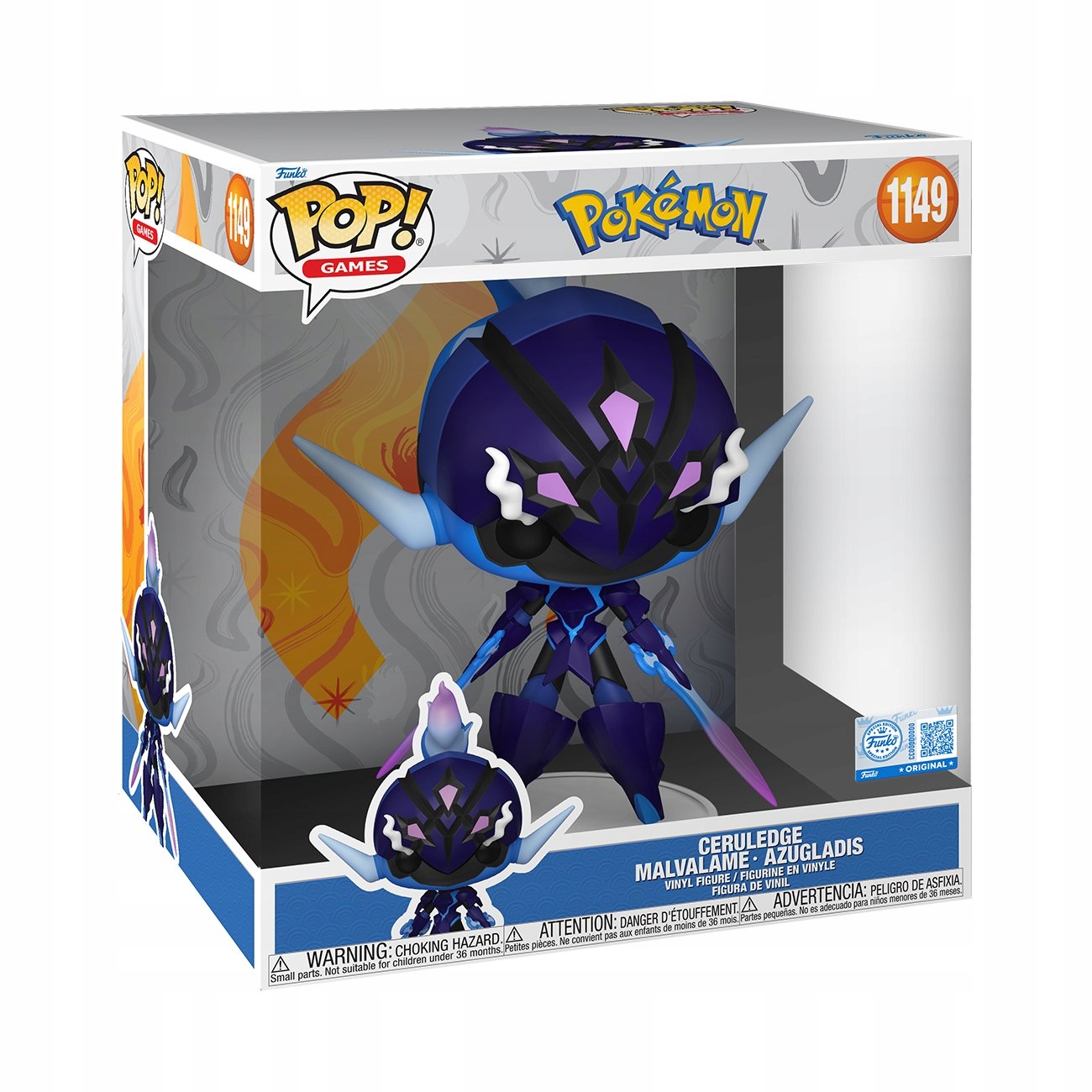 Asmodee Czech Republic Funko Pop Jumbo: Pokemon- Ceruledge