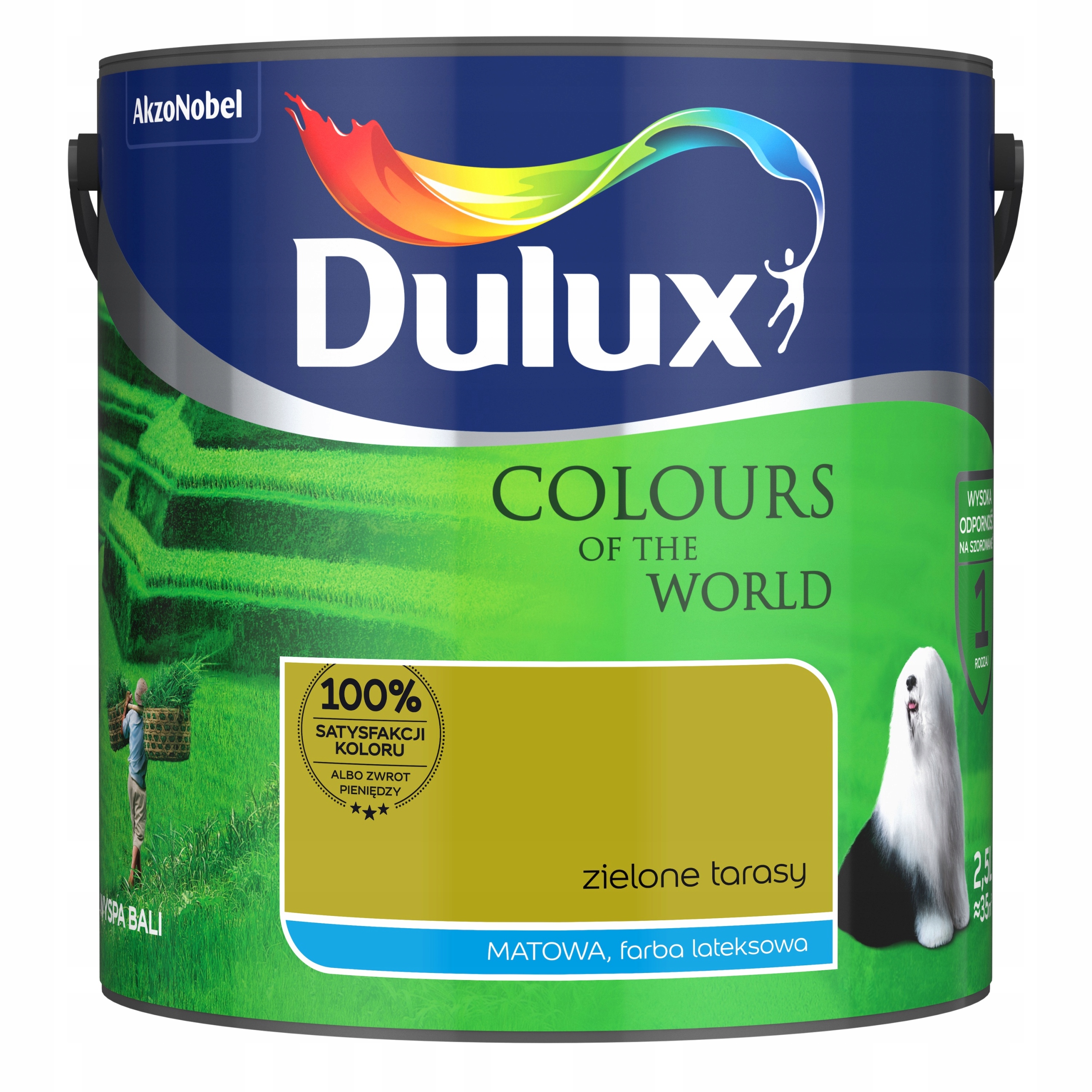 

Dulux Świata Zielone Tarasy 2,5L