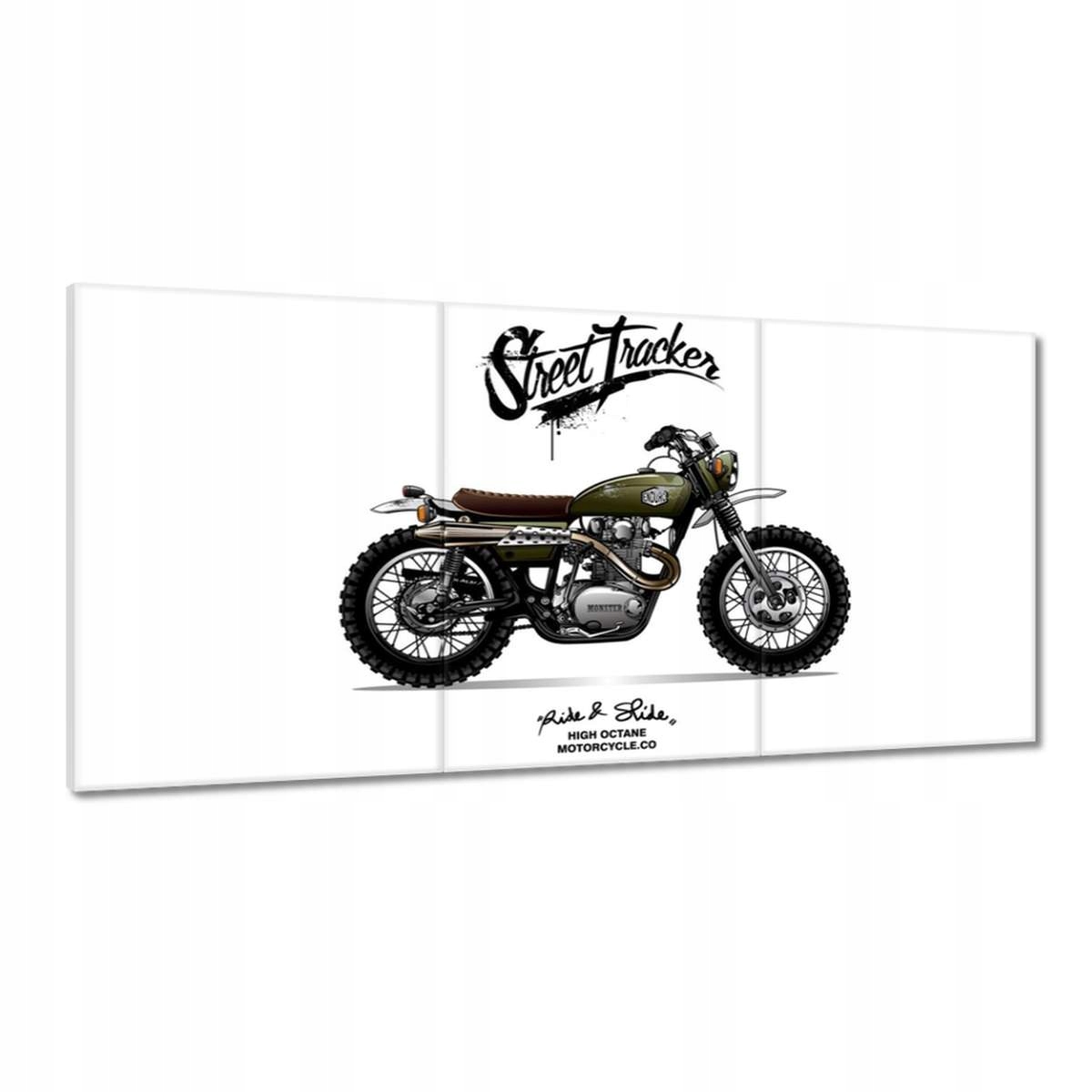 Obrazy 120x60 Motocykl Zabytek Vintage