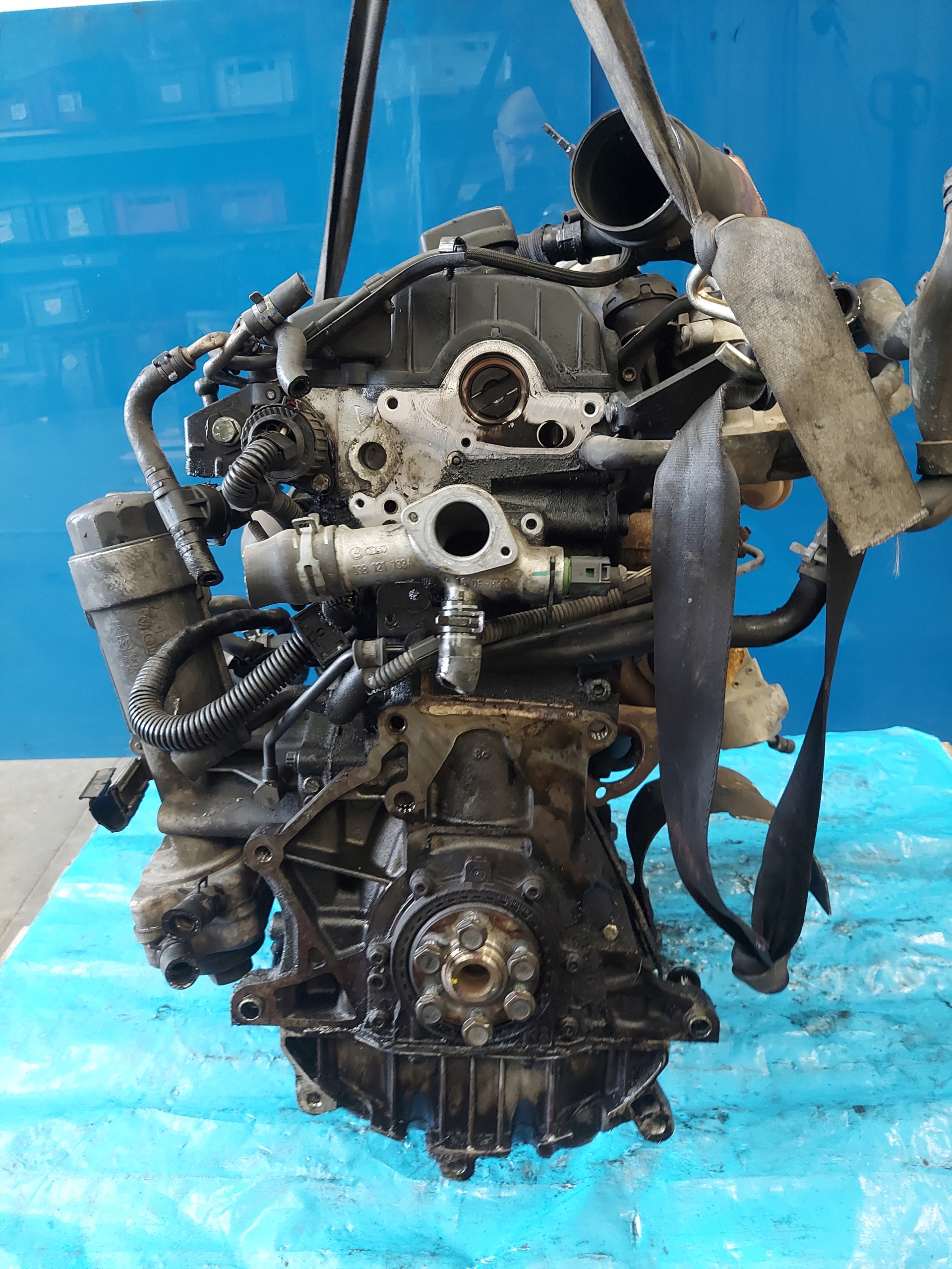 engine SKODA ROOMSTER 1.9 TDI 208.000km BSW