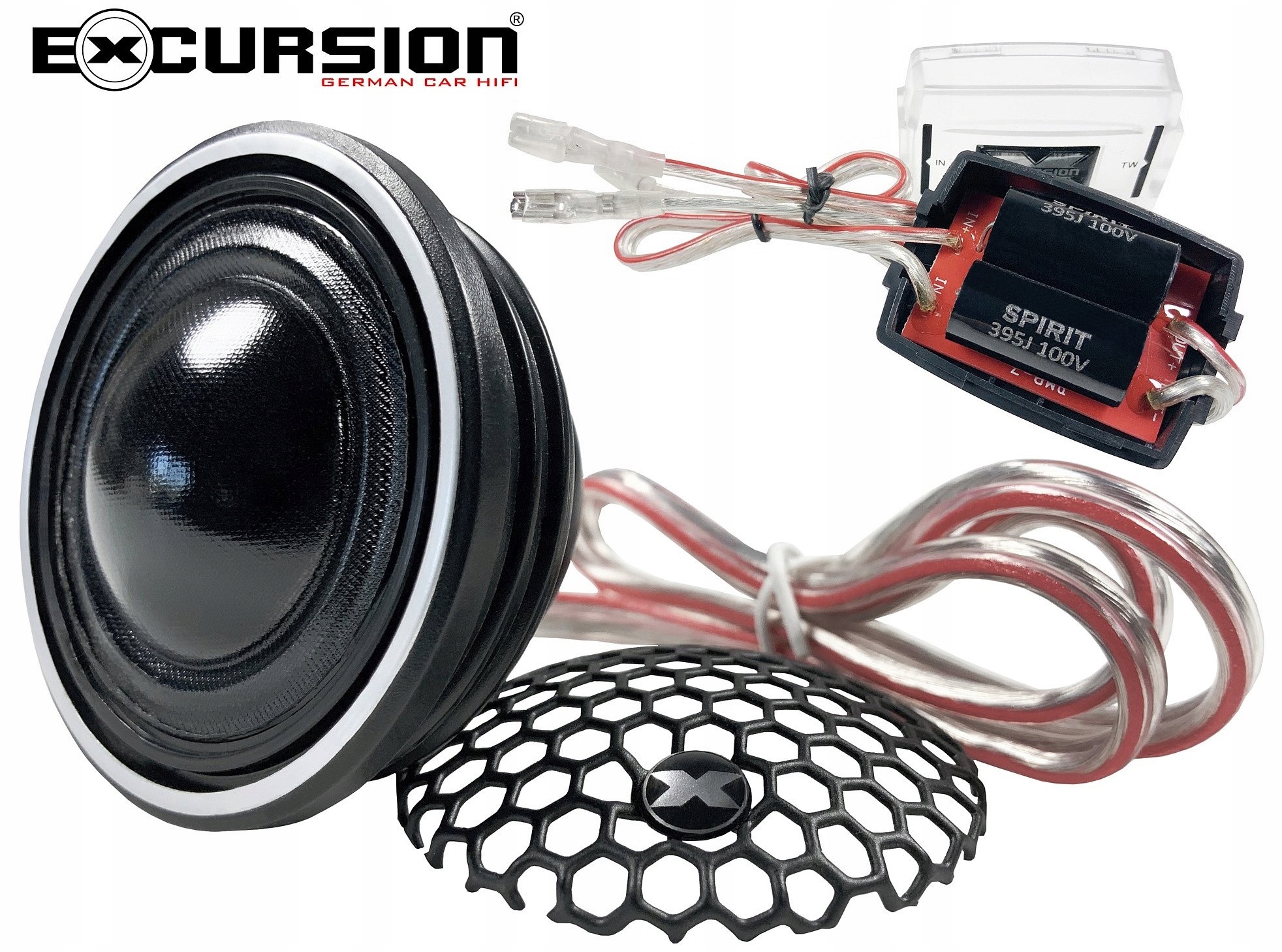 Excursion PX-1S - GŁOŚNIKI Samochodowe WYSOKOTONOWE Tweetery WYSOKA JAKOŚĆ Marka Excursion