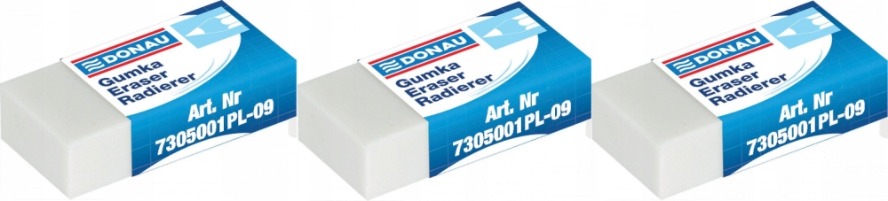 

Gumka Donau 7305 biała x 3 sztuki