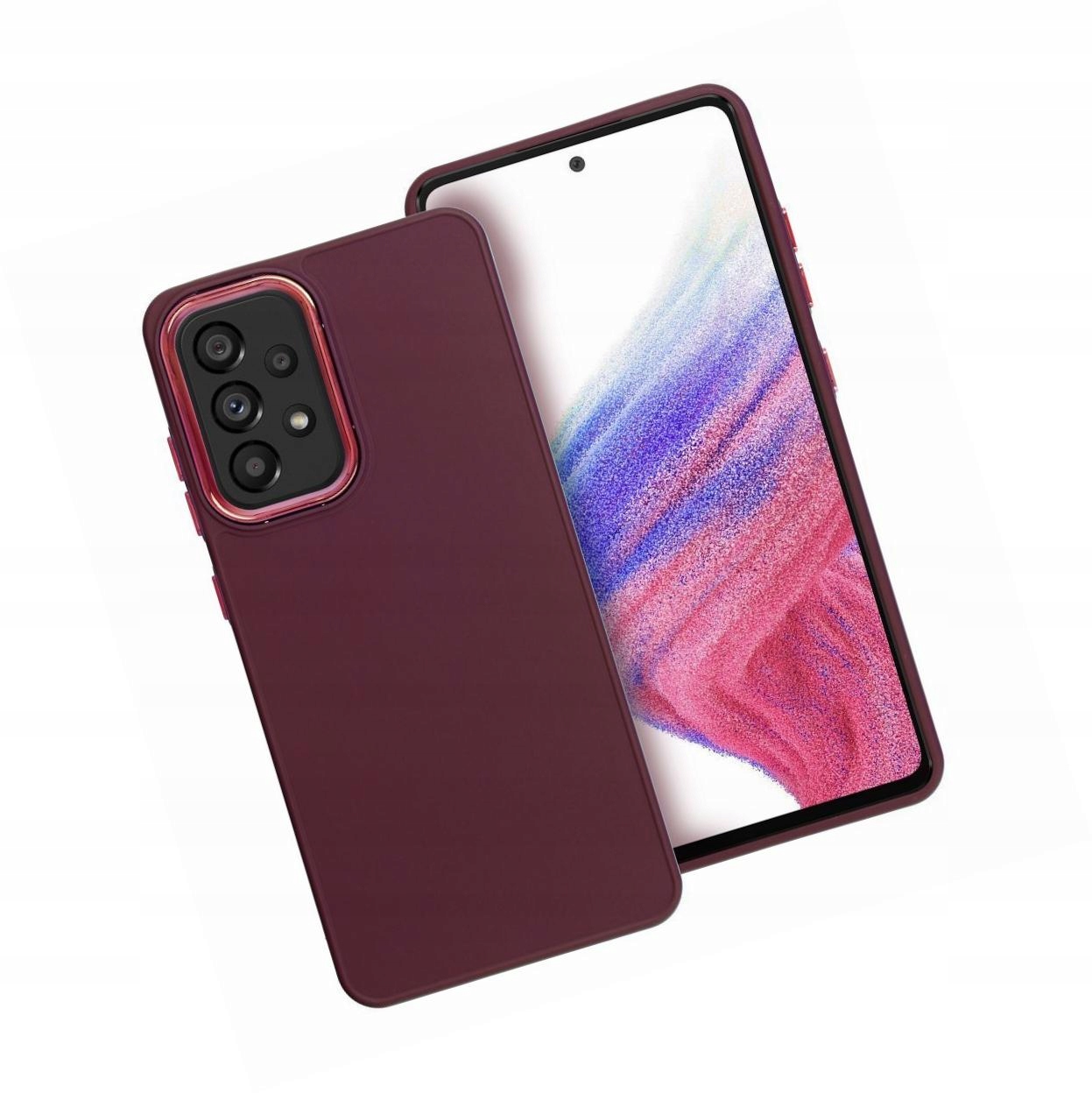 Etui silikonowe do Samsung Galaxy A52S 5G Frame