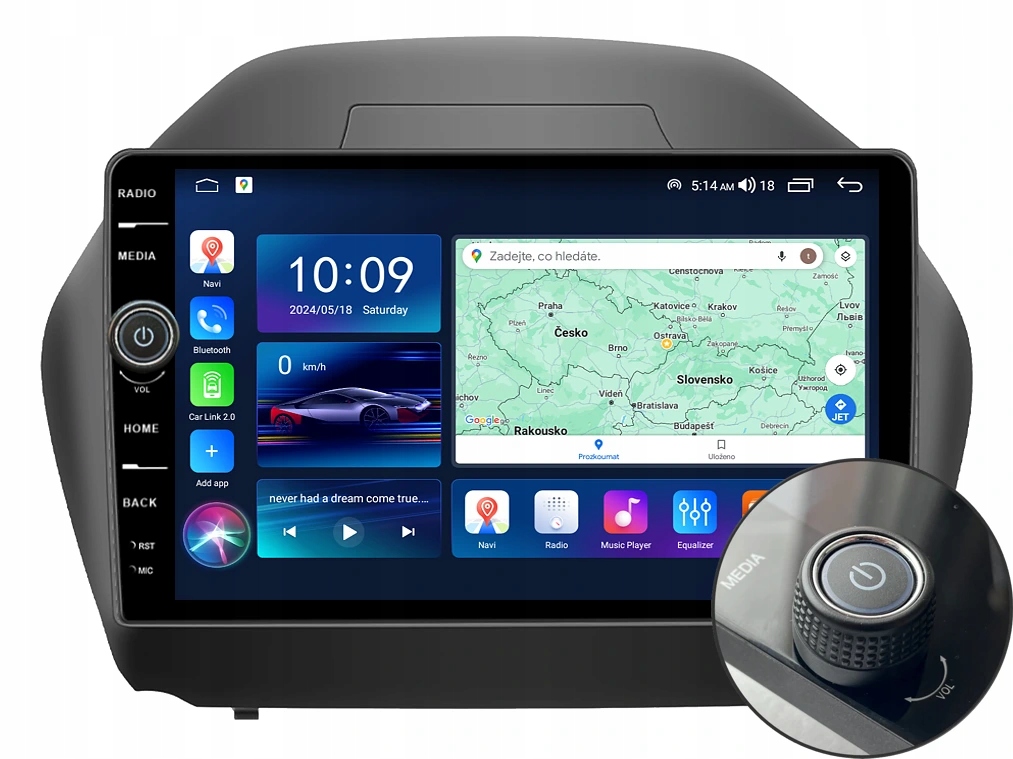 Everest 2DIN autorádio EVE28 Android, Hyundai ix35