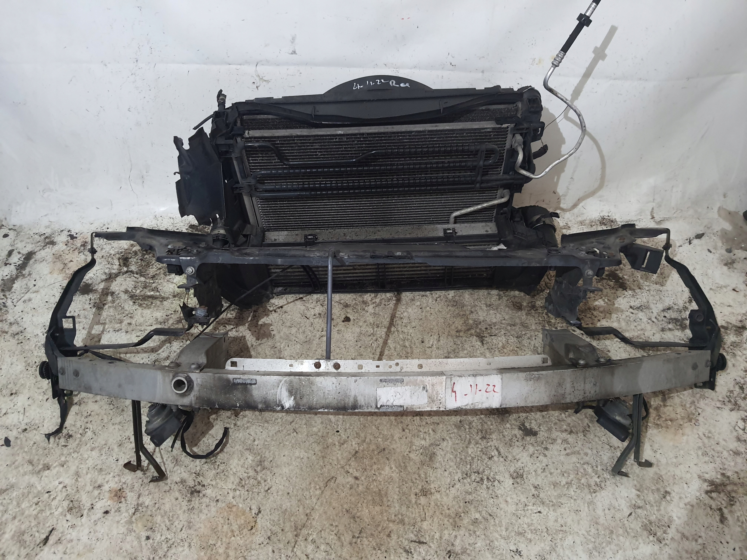 MERCEDES C-KLASA W204 08-11 support panel for radiators 2.2 CDI