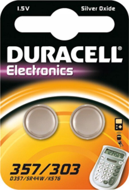 

*baterie Srebrowe Duracell 357 303 G13 SR44W