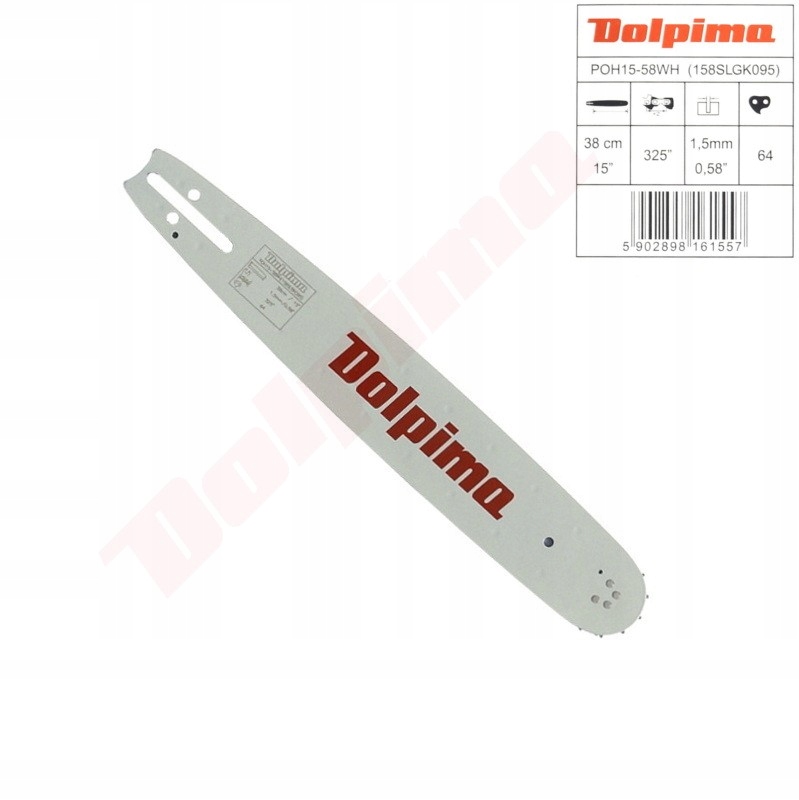 

Makita Dcs 430/460/500 Prowadnica 38CM 15'' 325