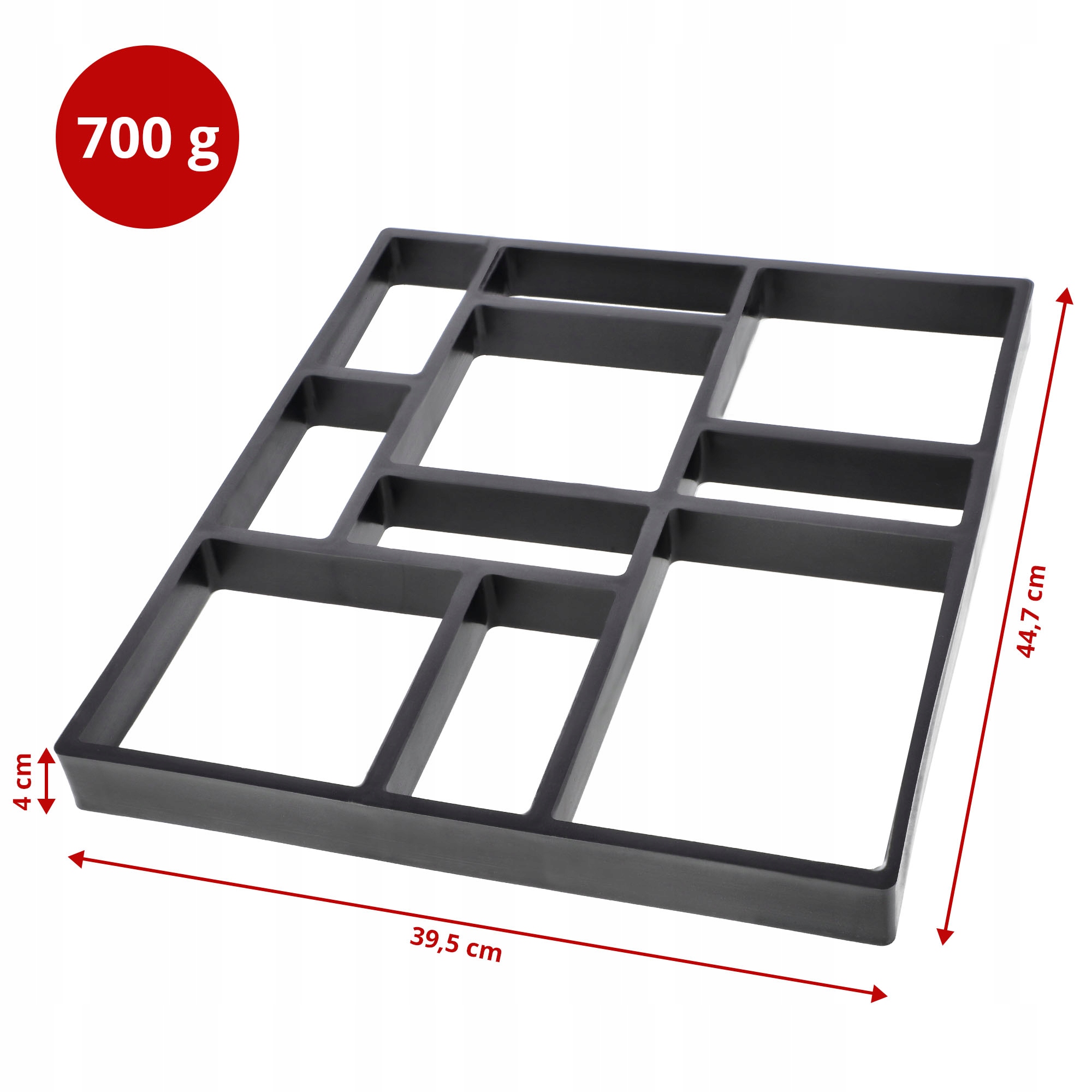 FORMA DO KOSTKI BRUKOWEJ ŚCIEŻKA CHODNIK KAMIENIA Marka Kadax