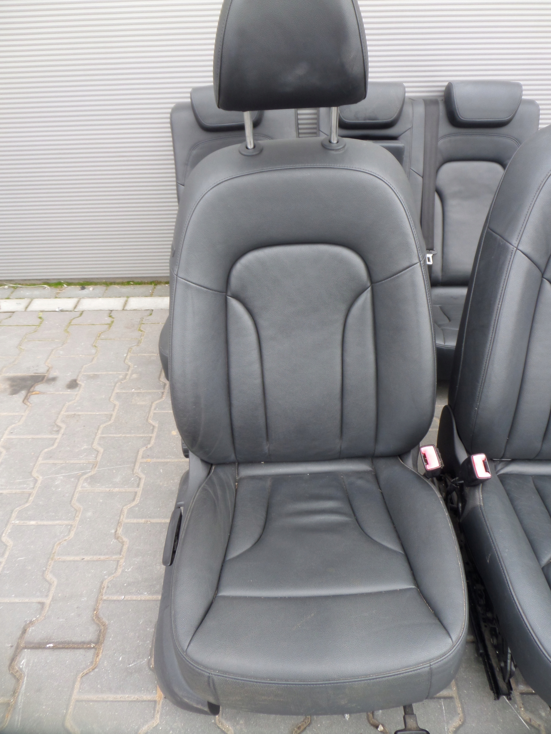 seats seat right left front front seat rear part leather AUDI Q5 8R