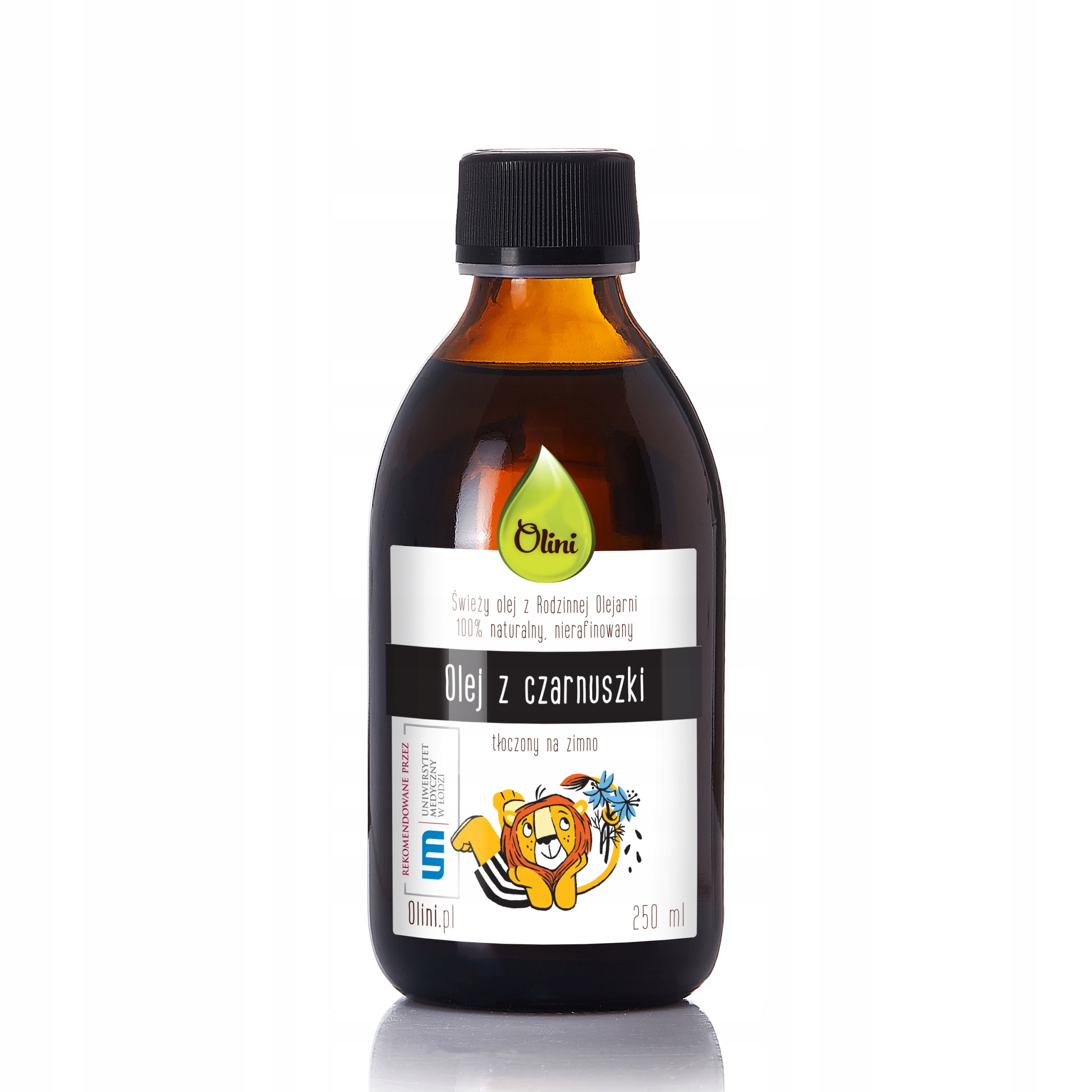 

Olej z czarnuszki dla dzieci 250 ml Olini