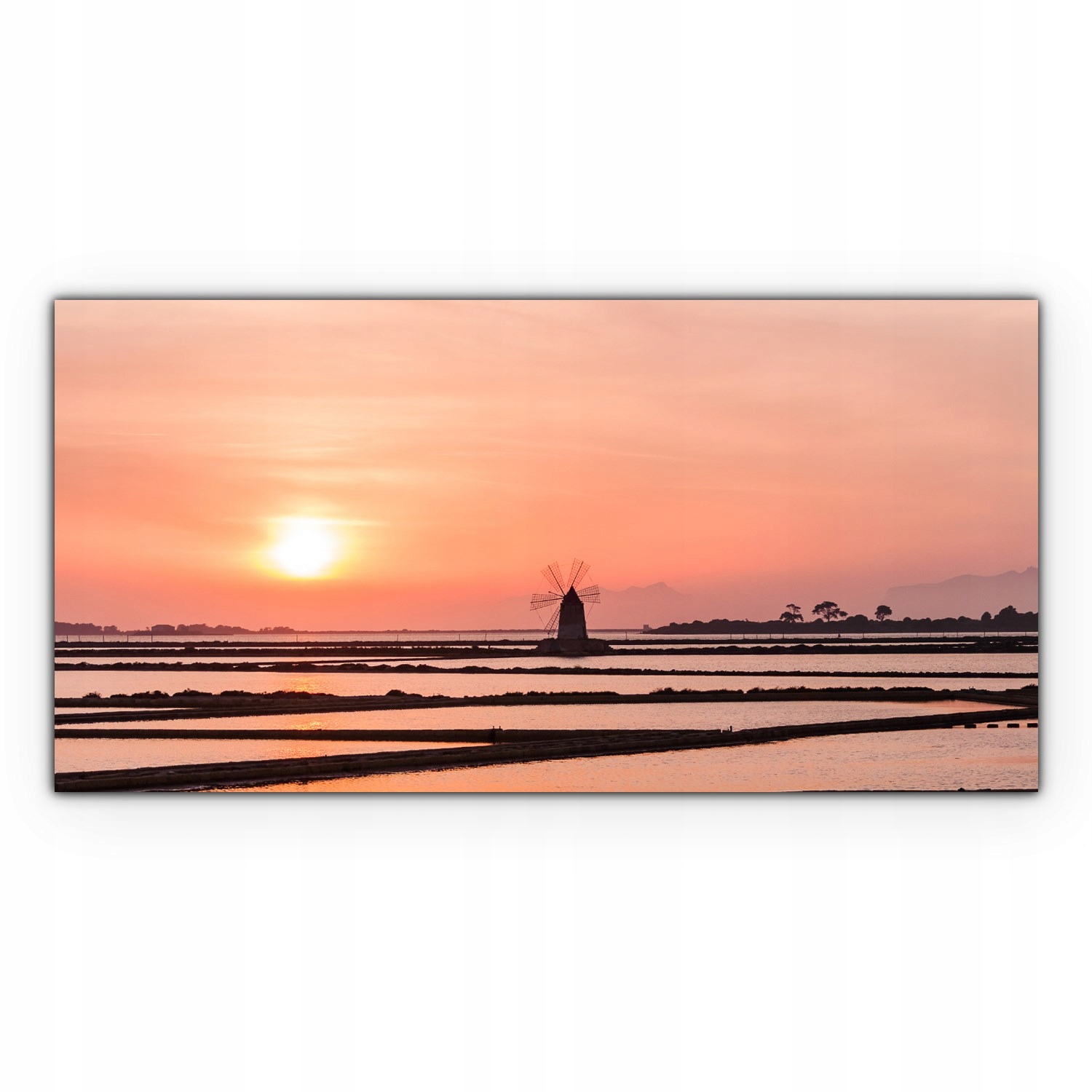 

Nowoczesny Canvas 120x60 Zachód Słońca Krajobraz