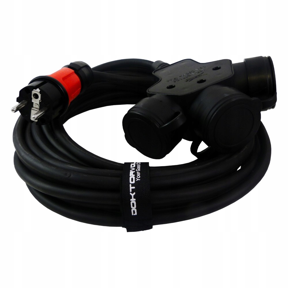 

Przedłużacz trójdrożny 10m 230V/16A 3x1,5 2145