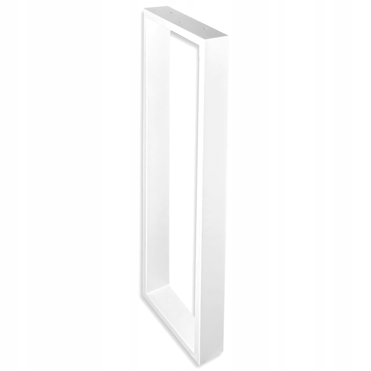 noha, nohy pro konzolu, rameno, loftový toaletní stolek 25X85 profil 6x2 bílá