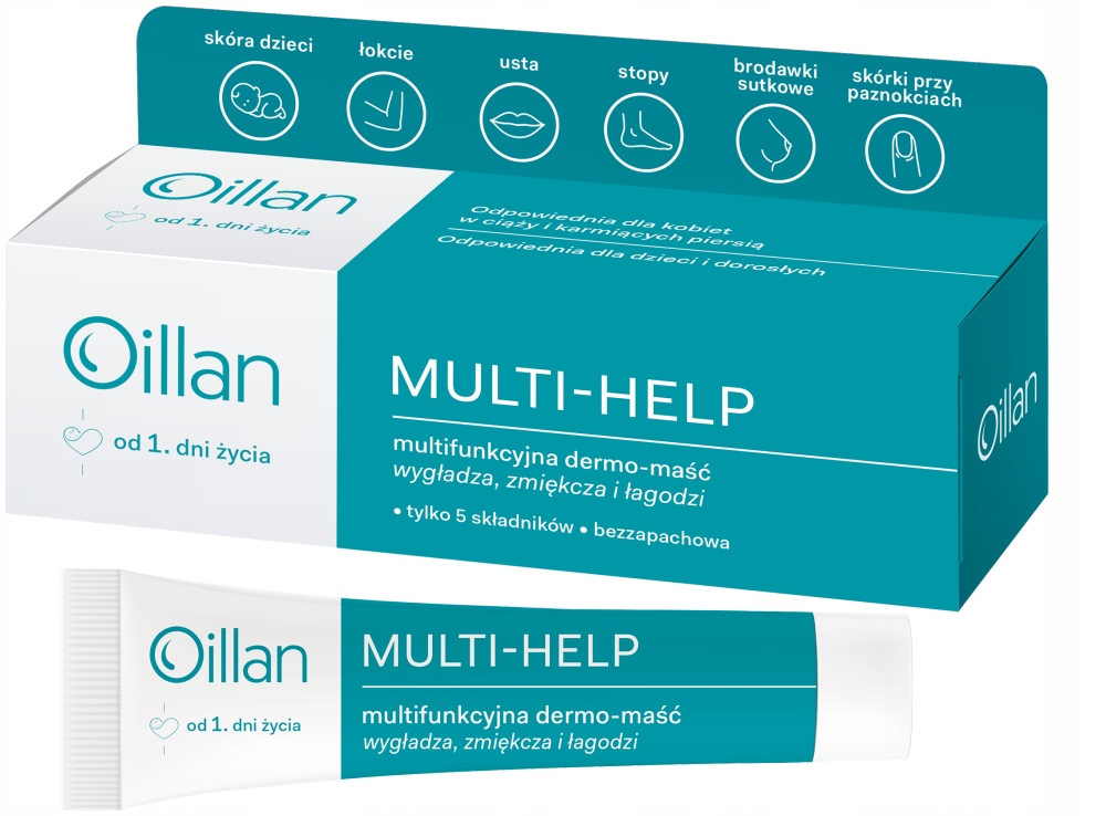 Oillan Multi-Help Multifunkcyjna dermo-maść 12 g