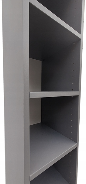 Regał antracyt książki i segregatory 40x30x180 Szerokość mebla 40 cm