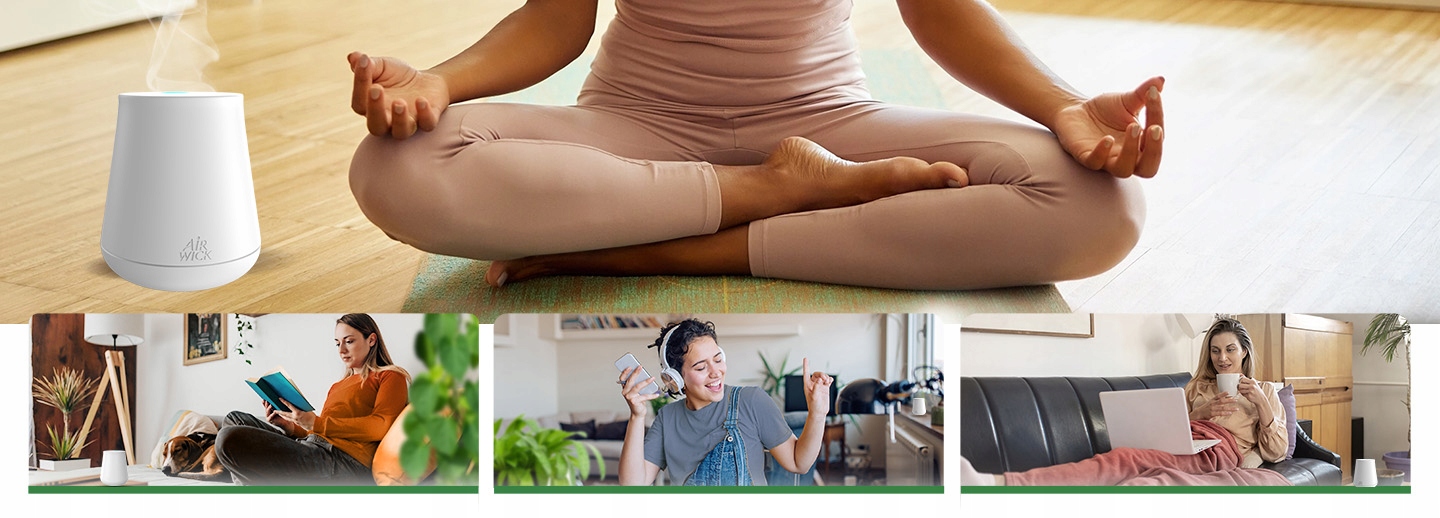 Air Wick Essential Mist Szczęście + Relaks 2x20ml Pojemność 40 ml