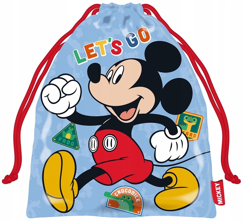 MAŁY WOREK na kapcie do przedszkola MYSZKA MICKEY