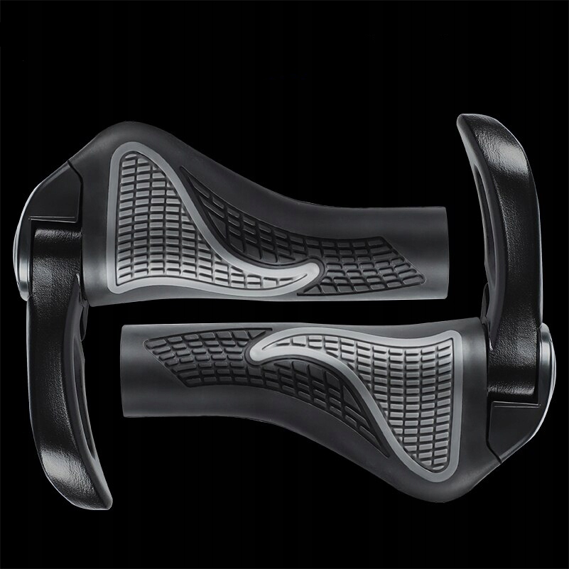 CHWYTY NA ROWER RĄCZKI ROGI GRIPY DO KIEROWNICY Materiał guma