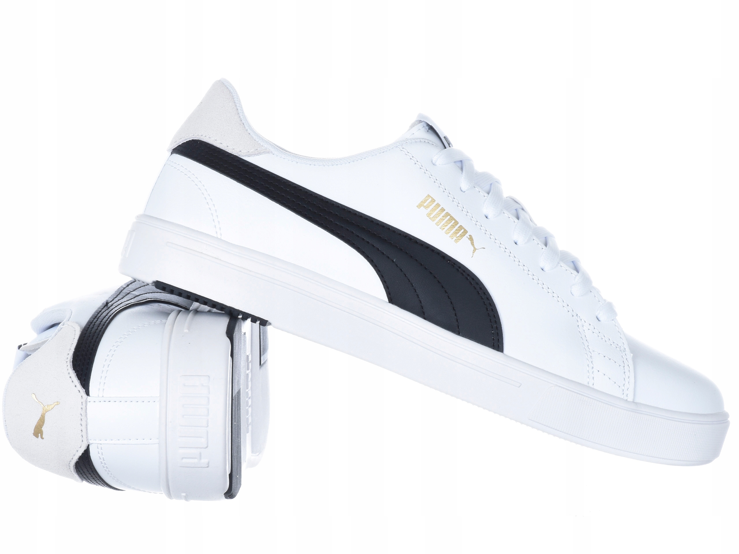 Pánské boty Puma Serve Pro Lite 374902-08 tenisky, bílé kožené boty
