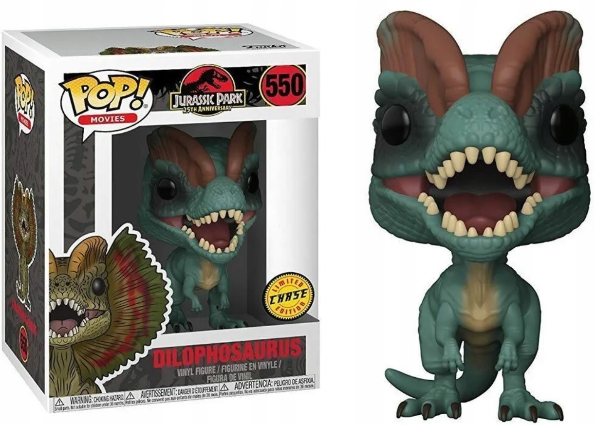 Funko Pop! Jurský Park 550 Dilophosaurus Jurský park World Chase