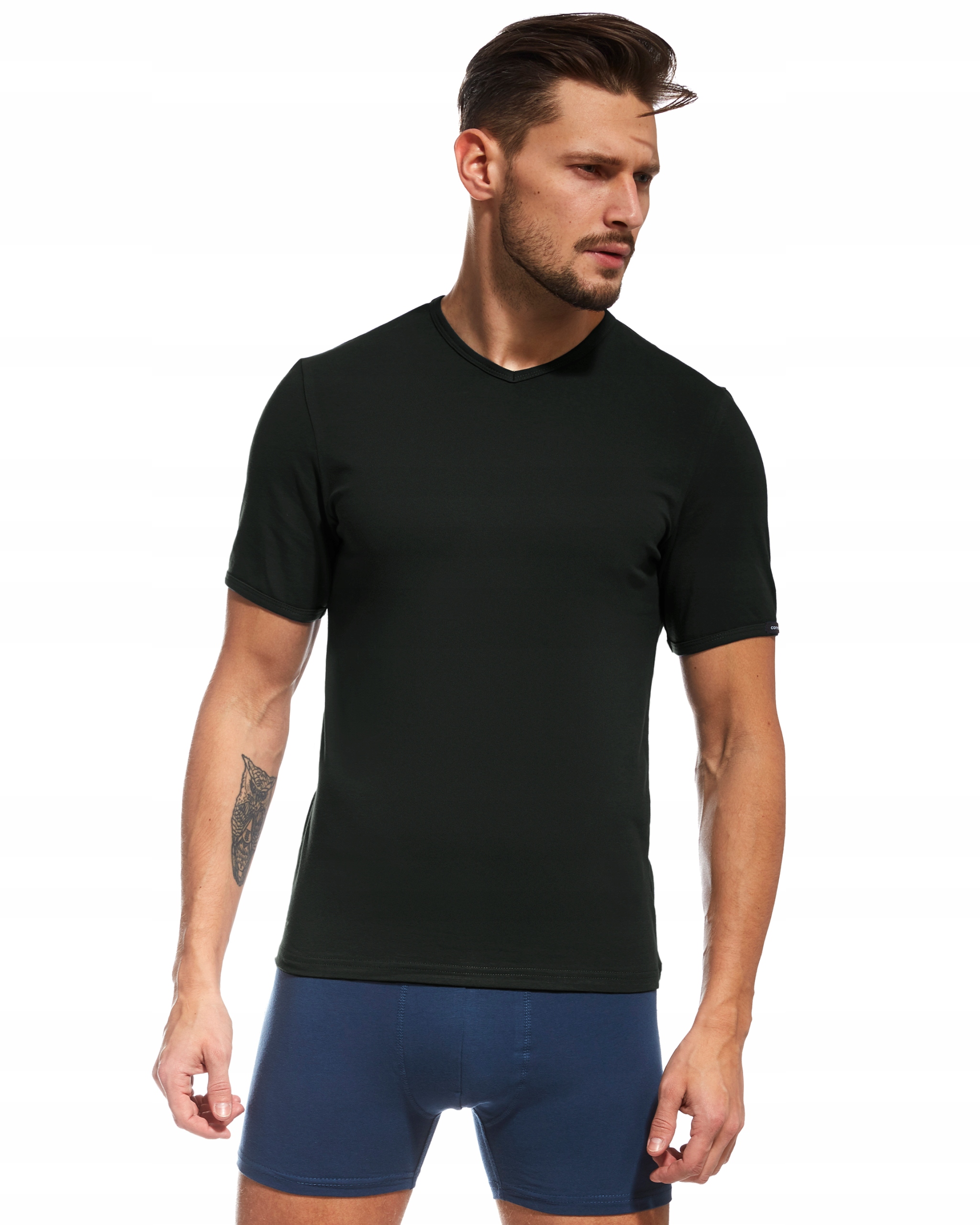 

T-shirt High Emotion 531 Cornette L czarny