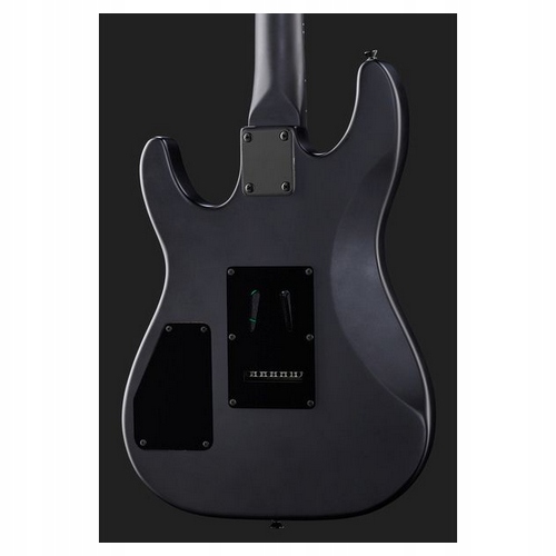 Gitara elektryczna Harley Benton HWY-25BKS z Tremolo CZARNA Matowa Rodzaj Superstrat