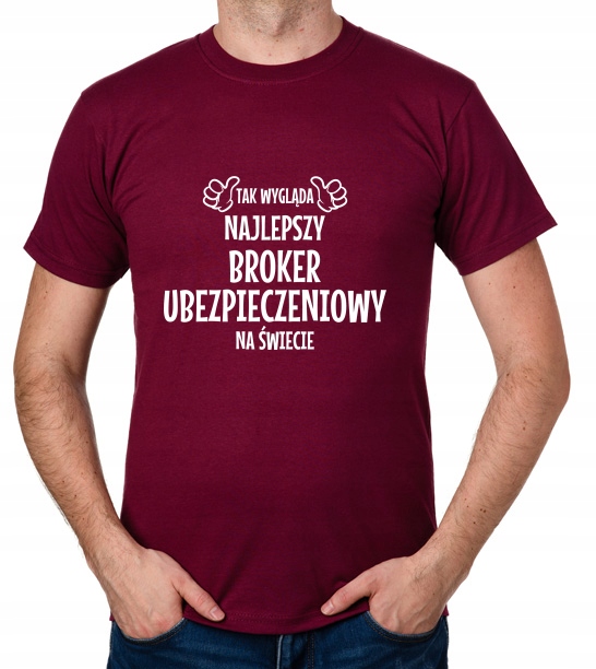 

koszulka Najlepszy Broker Ubezpieczeniowy prezent