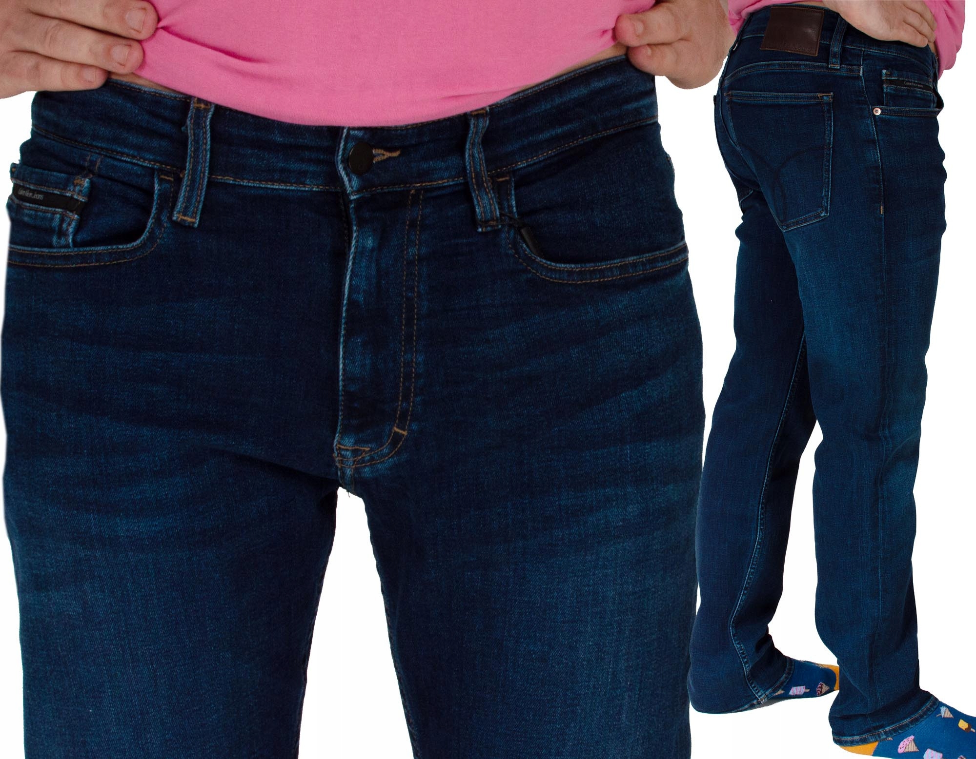

Spodnie Ck Calvin Klein jeans straight W33 L32